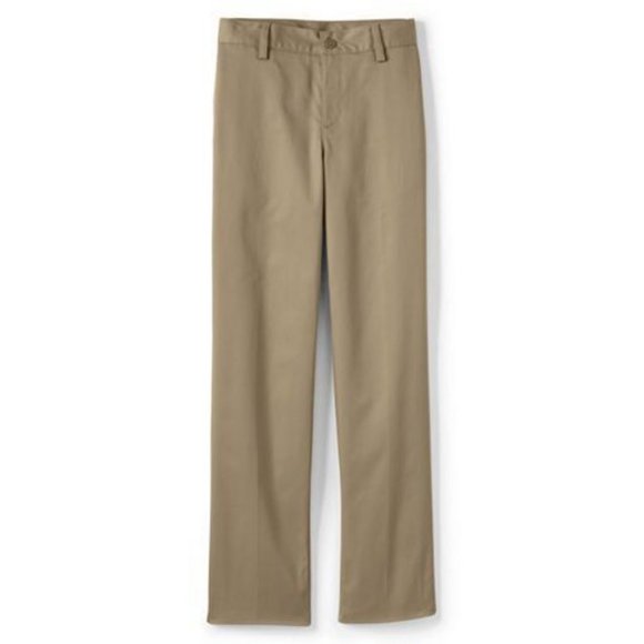 Lands' End Bottoms Nwt Lands End Boys Stain Wrinkle Resistant Chino
